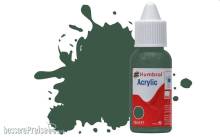 Humbrol DB0116 - HUMBROL ACRYLIC DROPPER BOTTLE 14ML No.116 US Dark Green Matt
