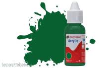 Humbrol DB0120 - HUMBROL ACRYLIC DROPPER BOTTLE 14ML No 120 Light Green Matt