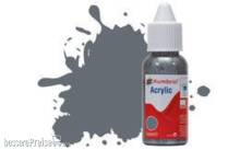 Humbrol DB0123 - HUMBROL ACRYLIC DROPPER BOTTLE 14ML No 123 Extra Dark Sea Grey - Satin