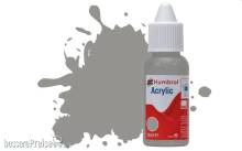 Humbrol DB0126 - HUMBROL ACRYLIC DROPPER BOTTLE 14ML No.126 US Medium Grey Matt