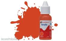 Humbrol DB0132 - HUMBROL ACRYLIC DROPPER BOTTLE 14ML No 132 Red Satin
