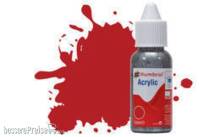 Humbrol DB0153 - HUMBROL ACRYLIC DROPPER BOTTLE 14ML No 153 Insignia Red Matt
