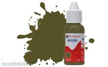 Humbrol DB0159 - HUMBROL ACRYLIC DROPPER BOTTLE 14ML No 159 Khaki Drab Matt