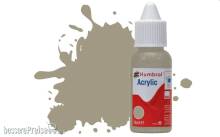 Humbrol DB0168 - HUMBROL ACRYLIC DROPPER BOTTLE 14ML No.168 Hemp/Camouflage Beige Matt