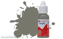 Humbrol DB0224 - HUMBROL ACRYLIC DROPPER BOTTLE 14ML No.224 Dark Slate Grey Matt