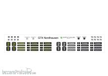 Halling DEC-S00-NOR - Decals für neutrale GT4 Variante Nordhausen