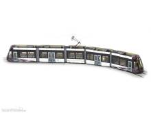 Halling VAR-B15-S - Blackpool Flexity 2 Tram Nr. 015, hochwertiges Standmodell