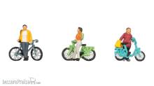 Noch 15896 - Fahrradfahrer Figuren