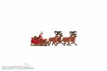Noch 15924 - Weihnachtsmann mit Schlitten