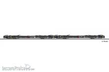Tillig 15974 - Güterwagenset der HSB, bestehend aus zwei Schmalspur Rollwagen Rf4, Ep. V -FORMNEUHEIT-