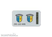 Halling ZRS-205-WBI - Stadtwappen ´Bischofstetten´ für 2095 Diesellok