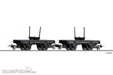 Tillig 15995 - Drehschemelwagenpaar DR