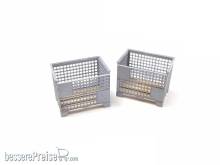 Modellbahn Engl 160002 - Gitterboxen, 2 St. 16,6 x 18,4 mm