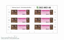 Halling DEC-WE1-06 - Decals für Wiener E1 Modelle ´Luxusgut´