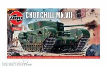 Airfix A01304V - 1:76 Churchill Mk.VII Tank, Vintage Classics