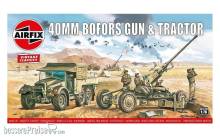 Airfix A02314V - 1:76 Bofors 40mm Gun & Tractor,Vintage Classi