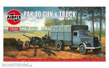 Airfix A02315V - 1:76 Opel Blitz & Pak 40 Gun, Vintage Classic