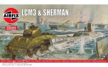 Airfix A03301V - 1:76 LCM3 & Sherman Tank
