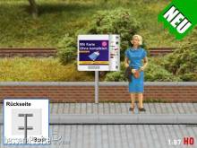 Modellland 1605-8 - 1:87 Spur H0 Zigarettenautomat mit Ständer