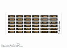 Halling ZRS-AVN-B34 - Zielschild-Decals Avenio Bremen der 3400 Serie