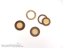 Modellbahn Engl 16301 - Gullydeckel rund, 3 St. 19 mm