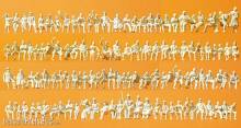 Preiser 16328 - HO Sitzende Figuren