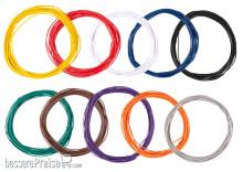 Faller 163780 - Litzensortiment 0,04 mm², 10 Farben à 10 m