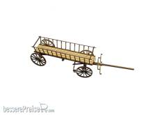 Modellbahn Engl 164004 - Fuhrwerk/Kutsche Leiterwagen 150 mm