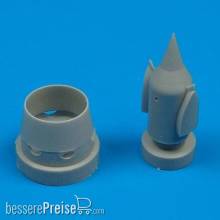 Quickboost QB72 012 - MiG-21F-13 Fishbed C air intake für Revell Bausatz