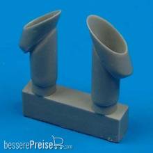 Quickboost QB72 015 - Westland Wyvern S.4 exhausts für Trumpeter Bausatz