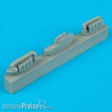 Quickboost QB72 047 - Fw 190A-3 exhaust für Tamiya Bausatz