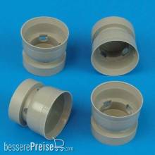 Quickboost QB72 114 - B-17 Flying Fortress correct cowlings für Academy Bausatz