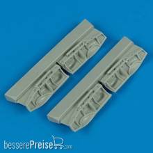 Quickboost QB72 158 - BF undercarriage covers für Hasegawa Bausatz
