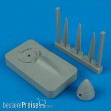 Quickboost QB72 160 - Spitfire Mk. V rotol propeller w/tool für Tamiya Bausatz