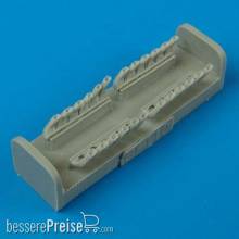 Quickboost QB72 185 - Bf 110C/D exhaust for Fujimi kit