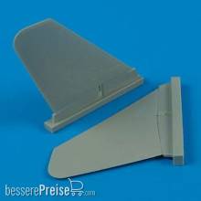 Quickboost QB72 188 - F/A-18 Hornet elevators Für Hasegawa Bausatz