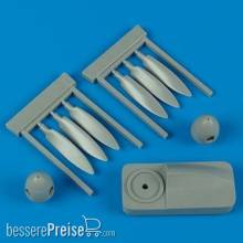 Quickboost QB72 190 - Junkers Ju 88G-6 VS 11 wooden propeller Für Hasegawa Bausatz
