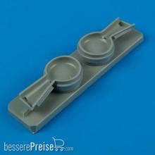 Quickboost QB72 197 - Morane Saulnier MS.406 wheel well Für Hasegawa Bausatz