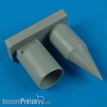Quickboost QB72 200 - MiG-21 MF/bis/SMT air intake für Fujimi Bausatz