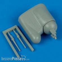 Quickboost QB72 205 - 1:72 A3D-1/A3D-2 Skywarrior early v. tail gun turret für Hasegawa Bausatz