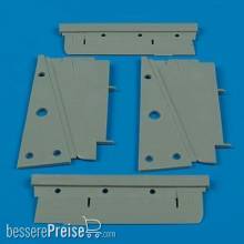 Quickboost QB72 238 - A-1 Skyraider horizontal stabilizers