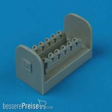 Quickboost QB72 240 - Spitfire Mk.XIV exhaust - round
