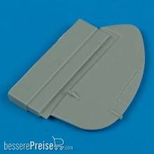 Quickboost QB72 248 - Spitfire Mk.IX broad chord rudder