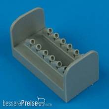 Quickboost QB72 249 - Spitfire Mk.XIV exhaust - Round (ACA)