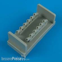 Quickboost QB72 257 - Spitfire Mk.IX exhaust - round (AIRFIX)