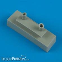 Quickboost QB72 271 - F-2A-1 Buffalo exhaust for Hasegawa