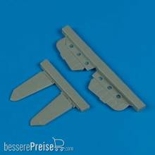 Quickboost QB72 285 - Bf 109G-6 stabilizer for Fine Molds