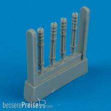 Quickboost QB72 296 - AC-47 minigun gun barrels for ESCI