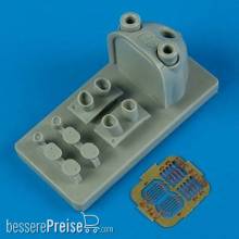 Quickboost QB72 355 - Mi-2 Hoplite set (air intake, exhaust)