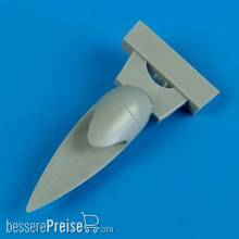 Quickboost QB72 373 - F6F Hellcat correct radome for Eduard